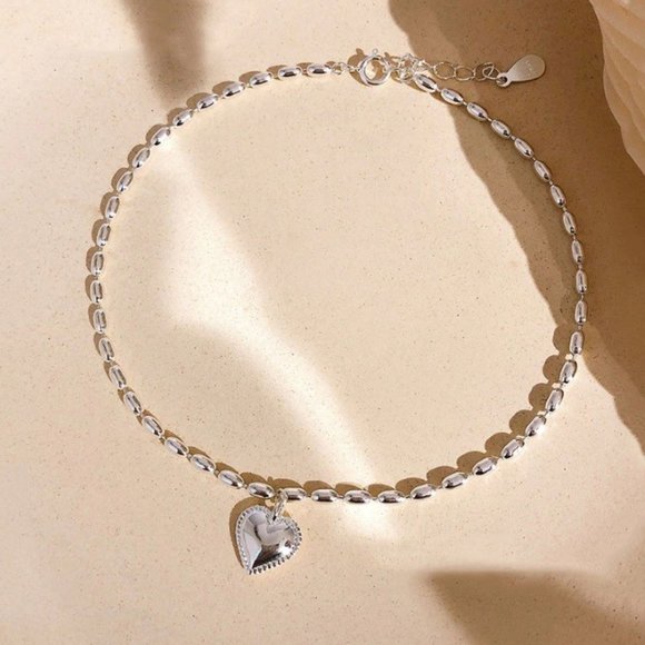 NEW Sterling Silver HEART Bracelet - Picture 3 of 3